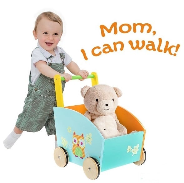 wooden baby walker online